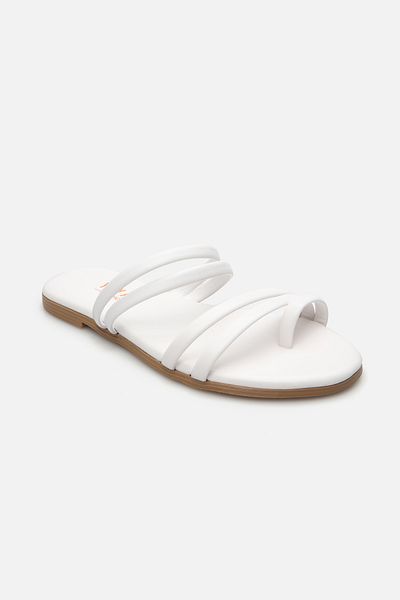 Yaya by Hotiç White Women's Slippers 01TEY269740A900