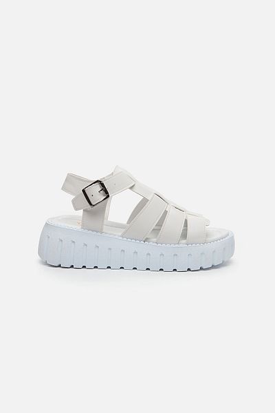 Yaya by Hotiç White Women's Sandals 01SAY269840A900