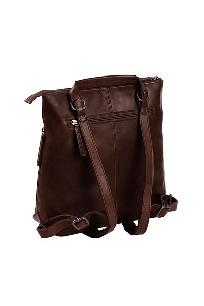 The Chesterfield Brand Wax Pull Up Elise City Rucksack Leder 26 cm