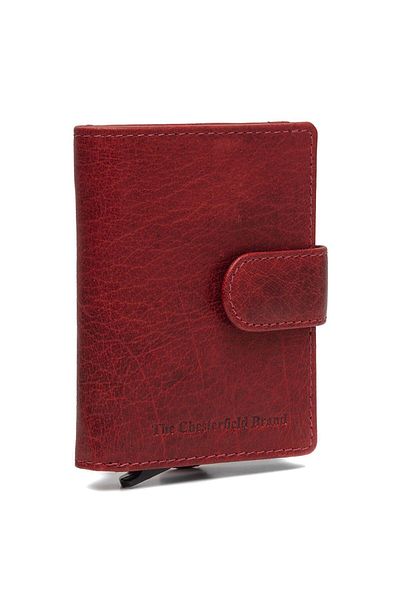 The Chesterfield Brand Antique Buff Credit card case RFID protection Leather 7 cm