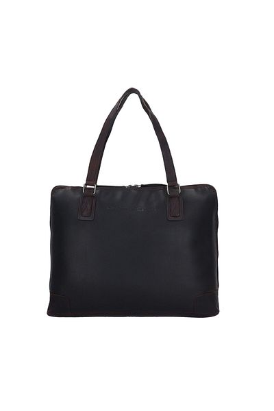 The Chesterfield Brand Flint Schultertasche Leder - 37 cm Laptop Fach, Wax Pull Up