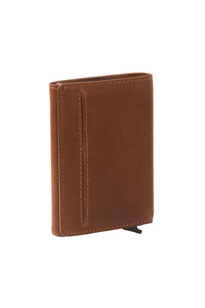 The Chesterfield Brand Wax Pull Up Husă card de credit Protecție RFID Piele 7 cm