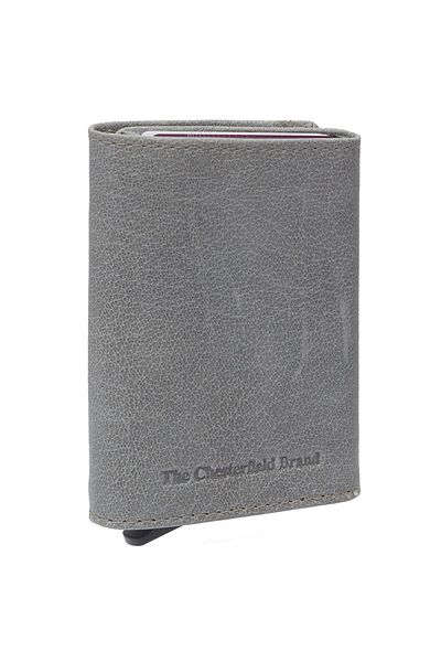 The Chesterfield Brand Antique Buff Credit card case RFID protection Leather 7 cm