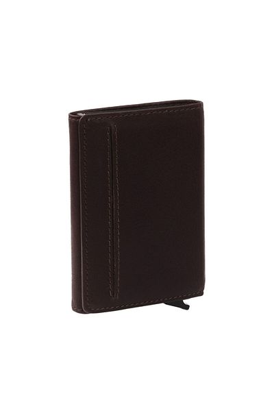The Chesterfield Brand Wax Pull Up Credit card case RFID protection Leather 7 cm
