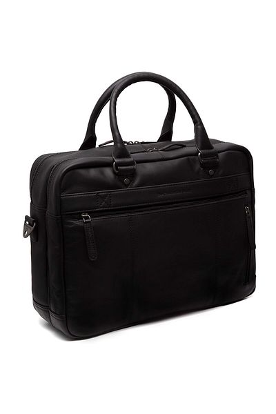 The Chesterfield Brand 41 cm Leder Wax Pull Up Boston Aktentasche - Laptop Fach