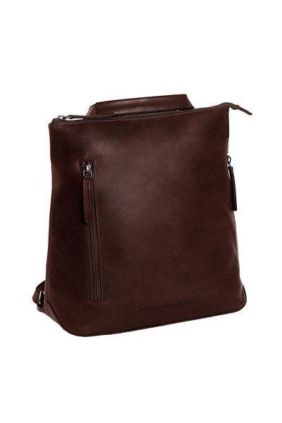The Chesterfield Brand Wax Pull Up Elise City Rucksack Leder 26 cm