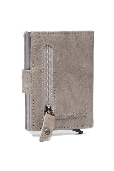 The Chesterfield Brand Antique Buff Credit card case RFID protection Leather 7 cm