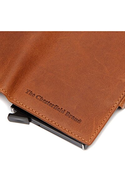 The Chesterfield Brand Lagos Credit card case RFID protection Leather 6.5 cm