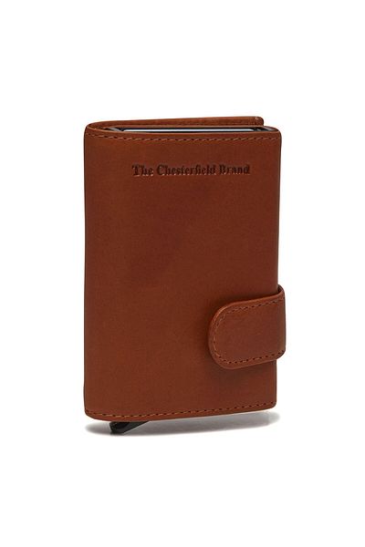 The Chesterfield Brand Frankfurt Credit card case RFID protection Leather 7.5 cm