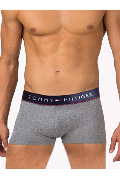 Tommy Hilfiger MEN'S GREY BOXER SHORT 2 PACK - 2'Lİ PAKET ERKEK