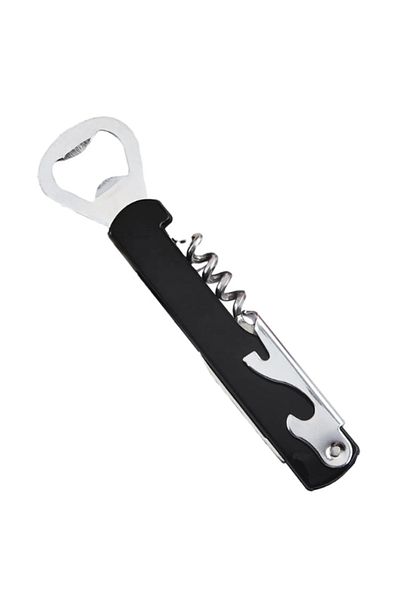 TAGESAN Corkscrew Bottle Opener with Lighter in StAinless Steel