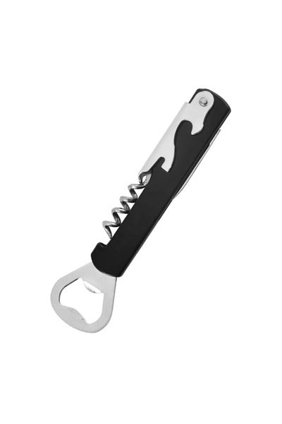 TAGESAN Corkscrew Bottle Opener with Lighter in StAinless Steel