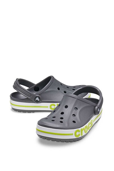 Crocs Bayaband Clog - Slate Grey/Lime Punch