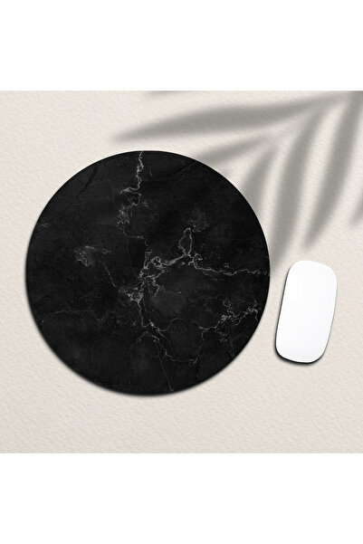 riyaz Mouse Pad - Siyah Mermer