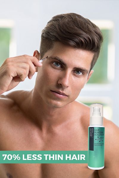 Gless Pena 50 ml Hair Effect Hair Reducing Solution Special Care for Men
