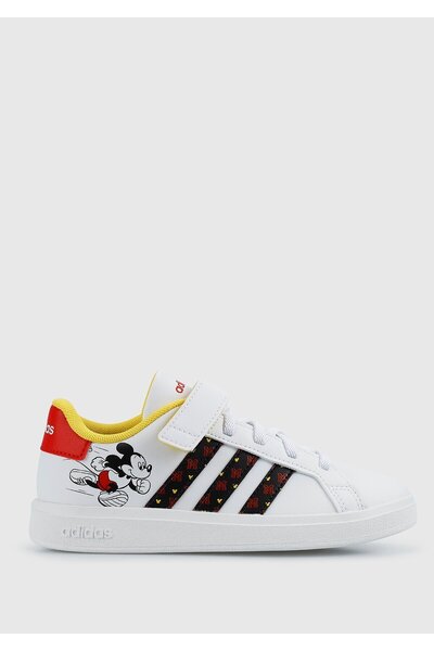 adidas Grand Court Mıckey Beyaz Çocuk Sneaker Hp7760