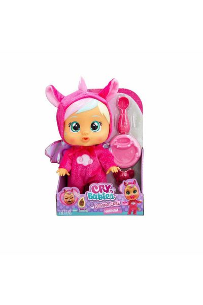 Cry Babies أحب البكاء للأطفال هانا واقفة مع ملعقة