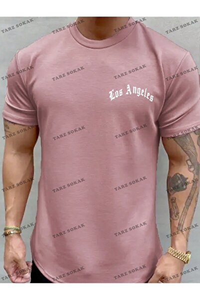 Tarzsokak Tricou cu mânecă scurtă cu imprimeu text pentru bărbați KOD Trend H...