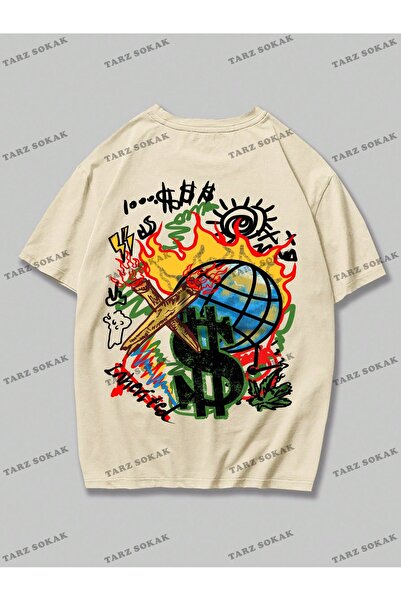 Tarzsokak CODE Trend Street Life Tricou cu imprimeu cu desene animate pentru ...