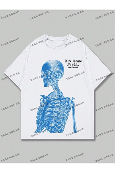 Tarzsokak Tricou pentru bărbați KOD Trend Street Life cu imprimeu slogan și s...