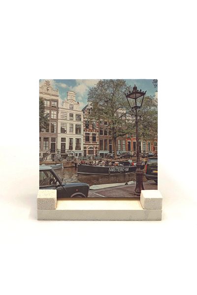 Sadrazam Плот за плот с визуален принт от естествен камък Amsterdam 10x10 Krg-17