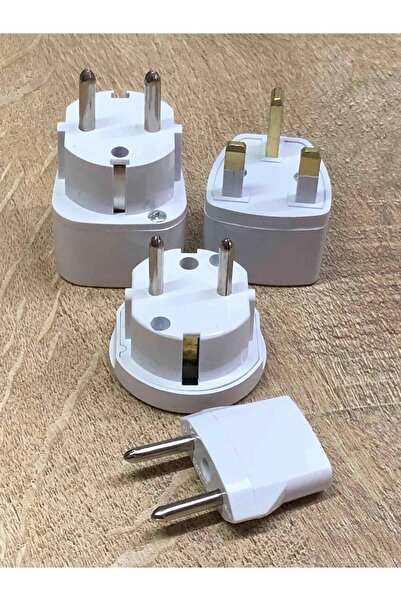 Axe Tools 4 Adet Karışık Üniversal Uluslararası Seyahatler Için Priz Dönüştürücü Set Türk Arap Umre Mekke