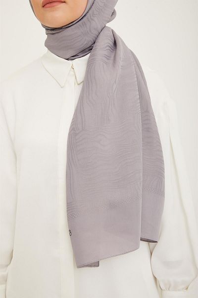 Armine Trend Hazan Shawl - 3 - Gray 23019