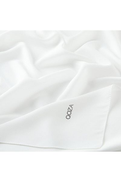 QOZA Medi Shawl - Pearl White