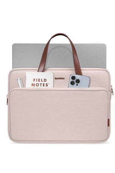 Tomtoc Πολυχρηστική τσάντα φορητού υπολογιστή A12 13,5 - 14,4 ροζ - A12d3p1