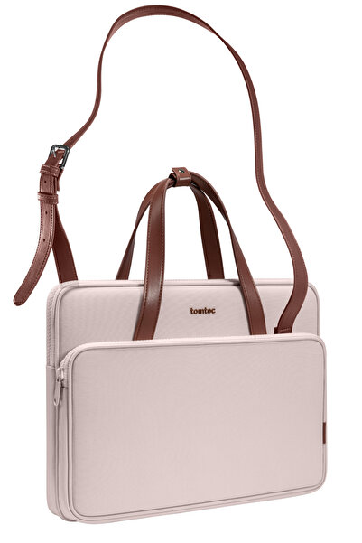 Tomtoc Πολυχρηστική τσάντα φορητού υπολογιστή A12 13,5 - 14,4 ροζ - A12d3p1