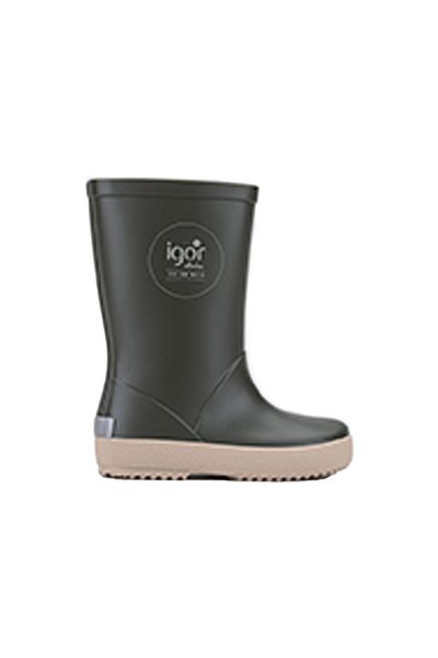 IGOR SPLASH DK KHAKI UNISEX KIDS RAIN BOOTS