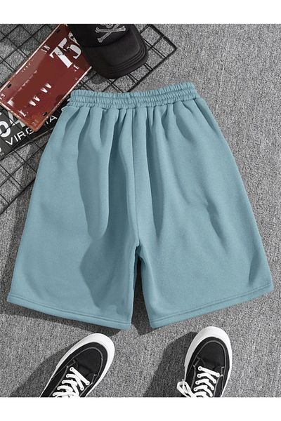 Revasser Unisex Γυναικεία/Ανδρικά slipknot πολύχρωμα κοντό χτενισμένα βαμβακερά σορτς