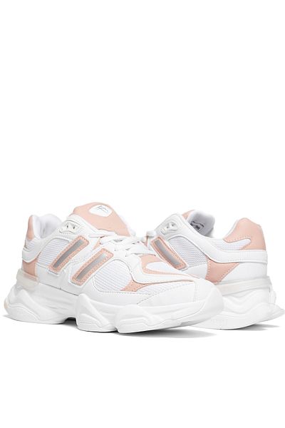 Tonny Black Παπούτσια Unisex White Powder Comfortable Fit Senaker