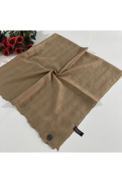 Bonjela Eșarfă plisată din bambus Muștar PBE0224