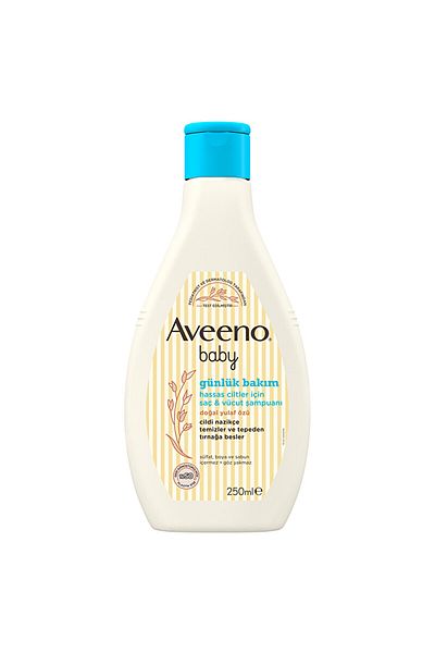 AVEENO شامبو بيبي كير اليومي للشعر والجسم للبشرة الحساسة 250 مل