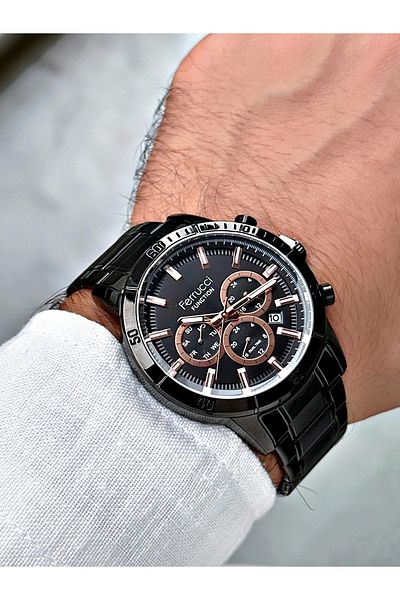Ferrucci Function Steel Cord Men's Wristwatch
