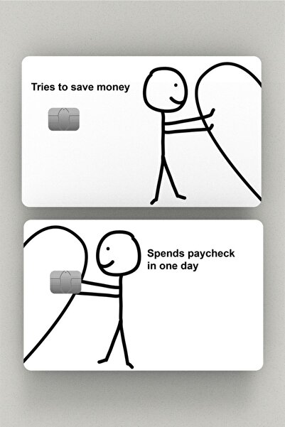 Genel Markalar ''Para Biriktirmem Lazım'' Çipli Veya Çipsiz Kart, Kredi Kartı...