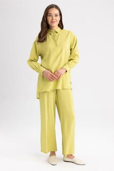 DeFacto Wide Leg Modal Palazzo Trousers with Pockets Z2212az23sp