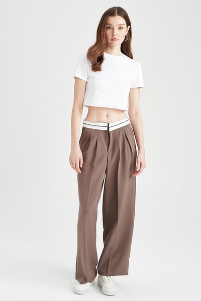 DeFacto Normal Waist Trousers Z8334az22wn