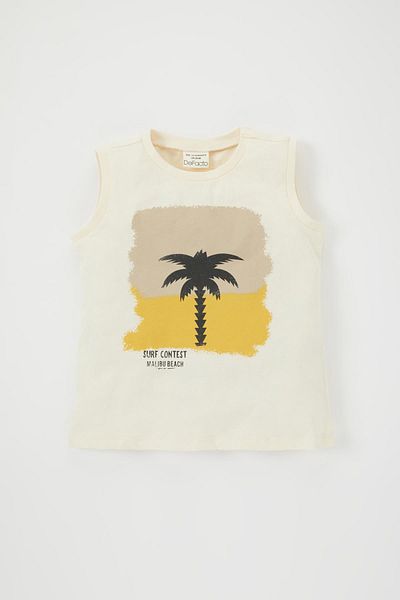 DeFacto Baby Boy Palm Patterned Undershirt Z5540a223sm
