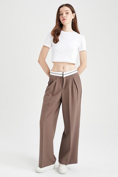 DeFacto Normal Waist Trousers Z8334az22wn