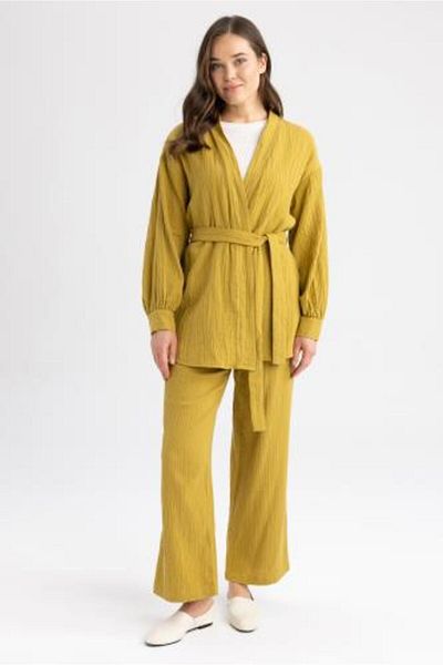 DeFacto Παντελόνι φαρδύ Muslin - Z3340az23sp