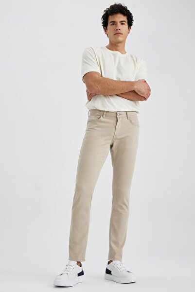 DeFacto Slim Fit Chino Trousers Z5186az23sp