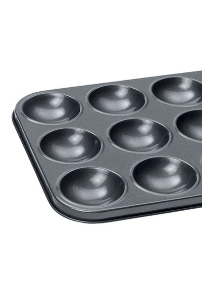 PASTRY PLANET Teflon 12-Piece Hemisphere Tray