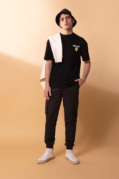 DeFacto Slim Cargo Jogger Cargo Pocket Παντελόνι Z6555az23sp
