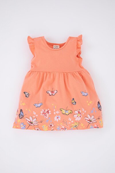 DeFacto Baby Girl Floral Sleeveless Dress A0179a523sm