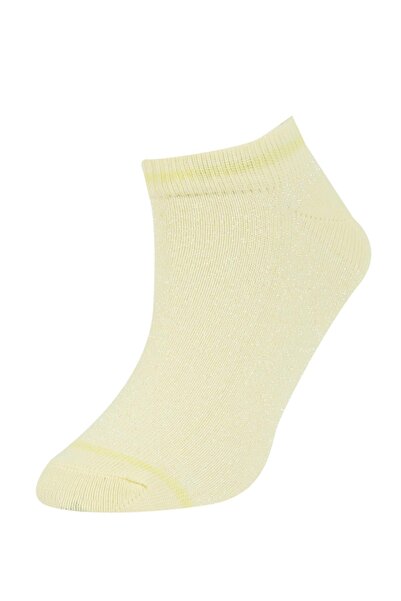 DeFacto Girl's 3-Piece Cotton Booties Socks Z7340a6ns