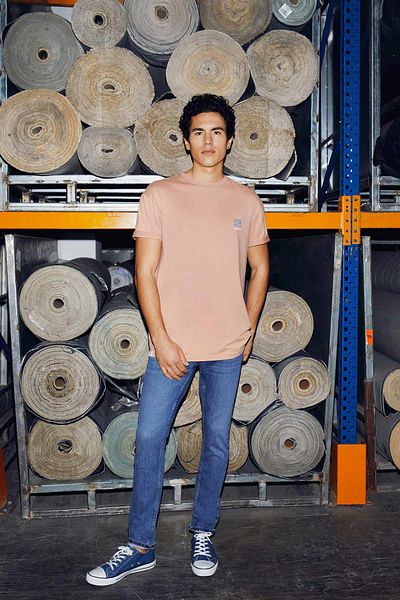DeFacto X Wiser Wash Regular Fit Crew Neck κοντό μανίκι 100 βαμβακερό T-shirt A0948ax23sp