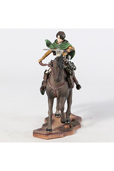 FG KONNİCHİWA ATTACK ON TİTAN LEVİ ACKERMAN HORSE RİDİNG FİGÜR