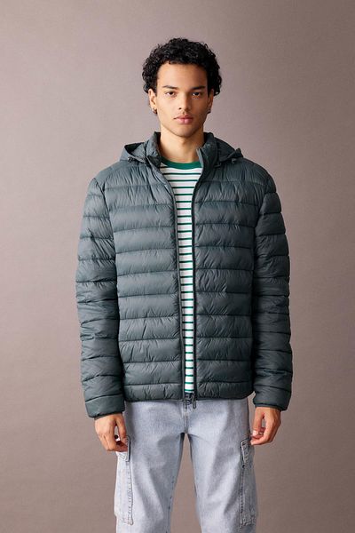 DeFacto Slim Fit Hooded Puffer Jacket N4661az23au